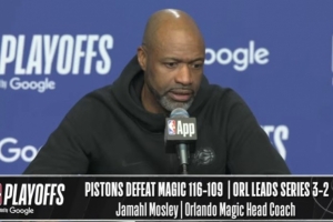 【完整版】莫斯利：输球因为罚球和篮板 必须带着紧迫感捍卫主场